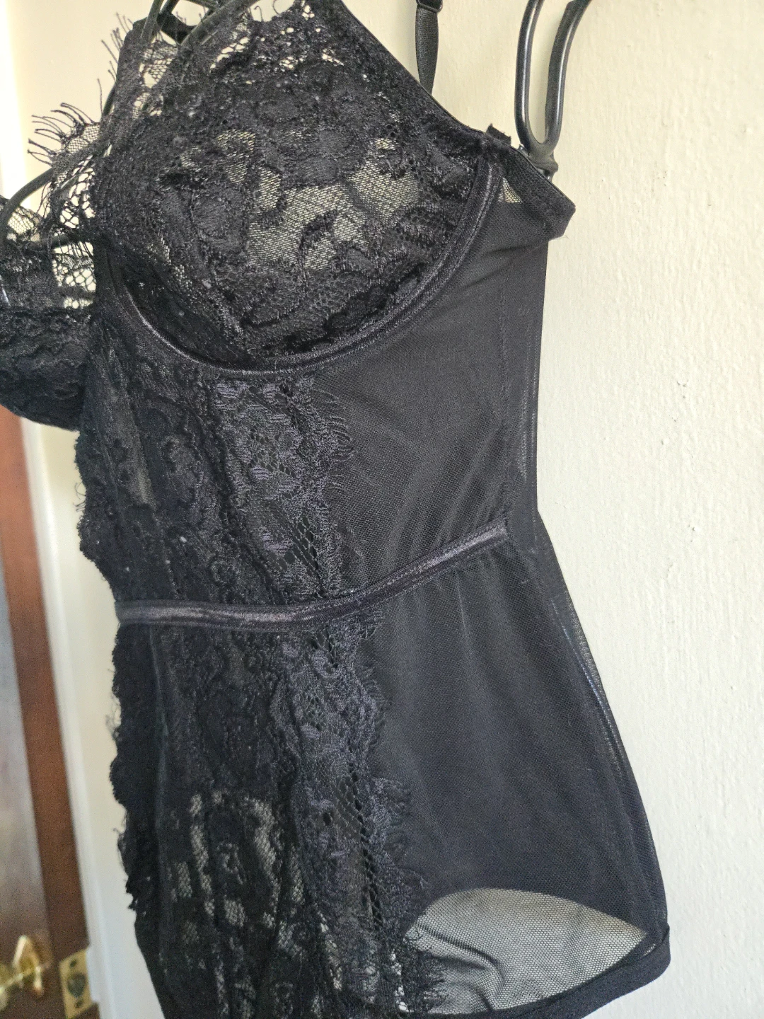 Fashion nova Black Lace Bodysuit - photo 3