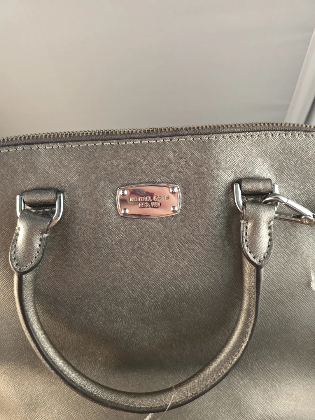 Michael Kors Saffiano Leather Dome Satchel - photo 2