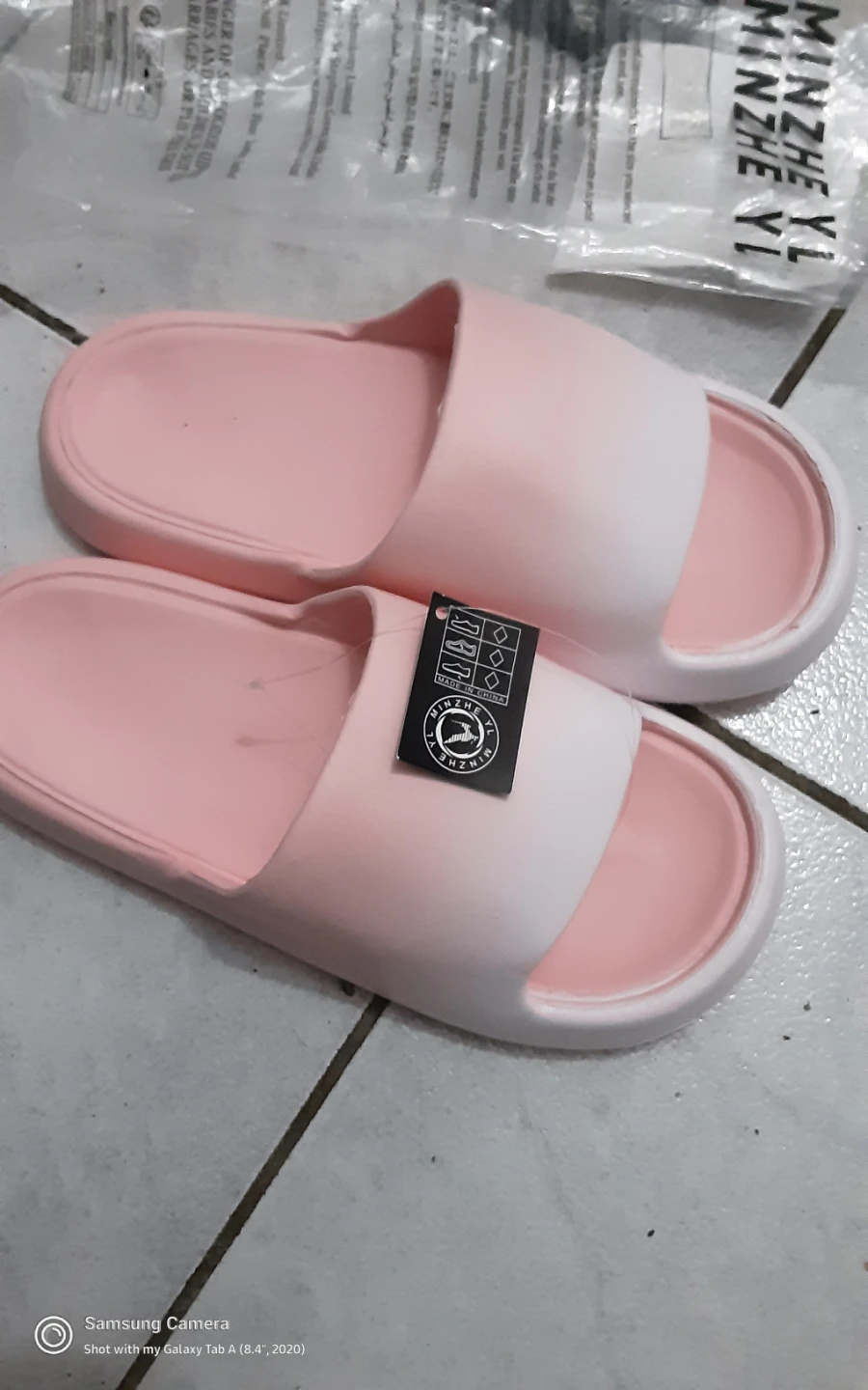 Minzhe YL Pink Slides - Size 40-41 - photo 2