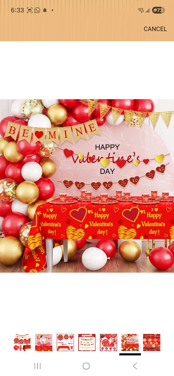 Valentine's Day Party Supplies Set - photo 5