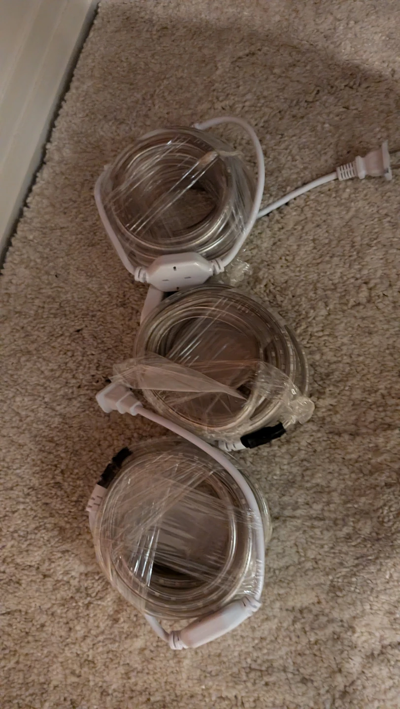 Three LED Rope Lights