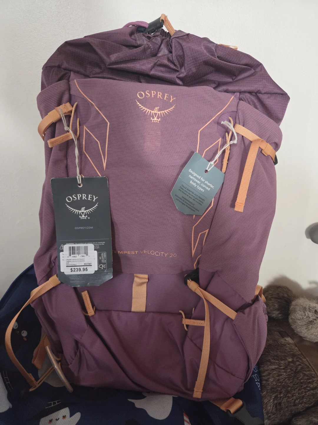 Osprey Talon Velocity 20 Backpack 2 Colors to Choose From