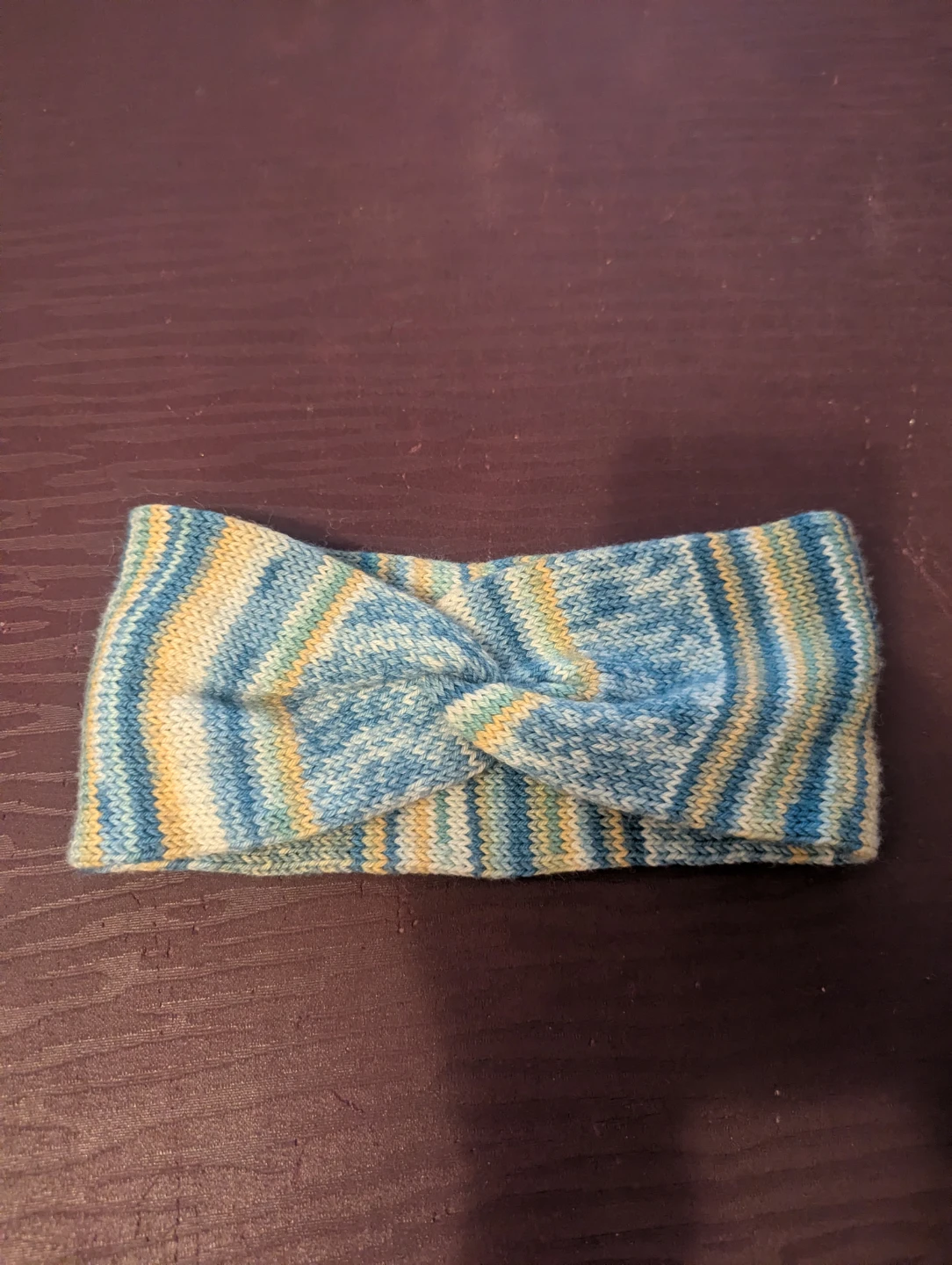 Knitted Twist Headband