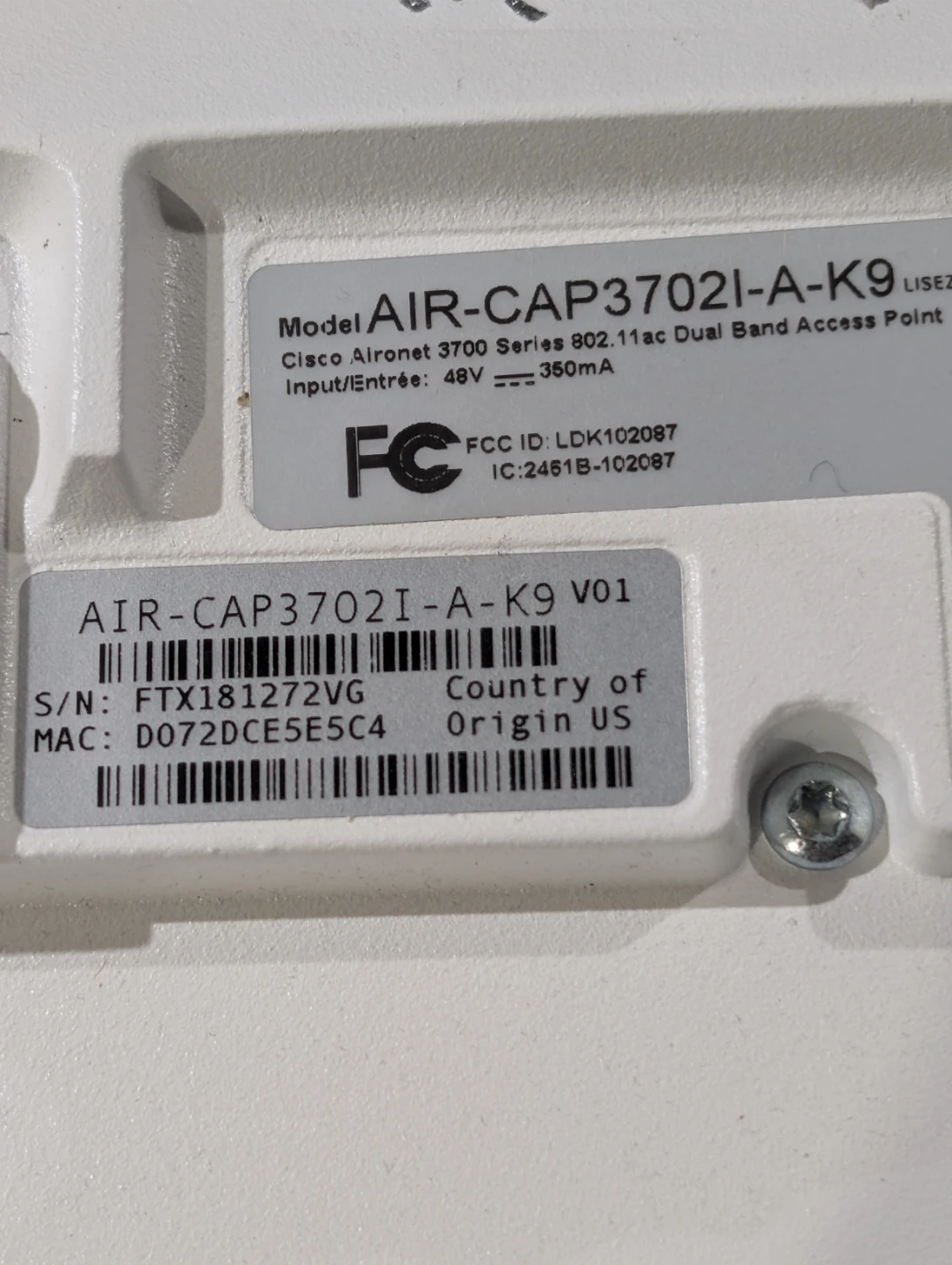 Cisco Aironet 3700 Series Wireless Access Point - photo 5