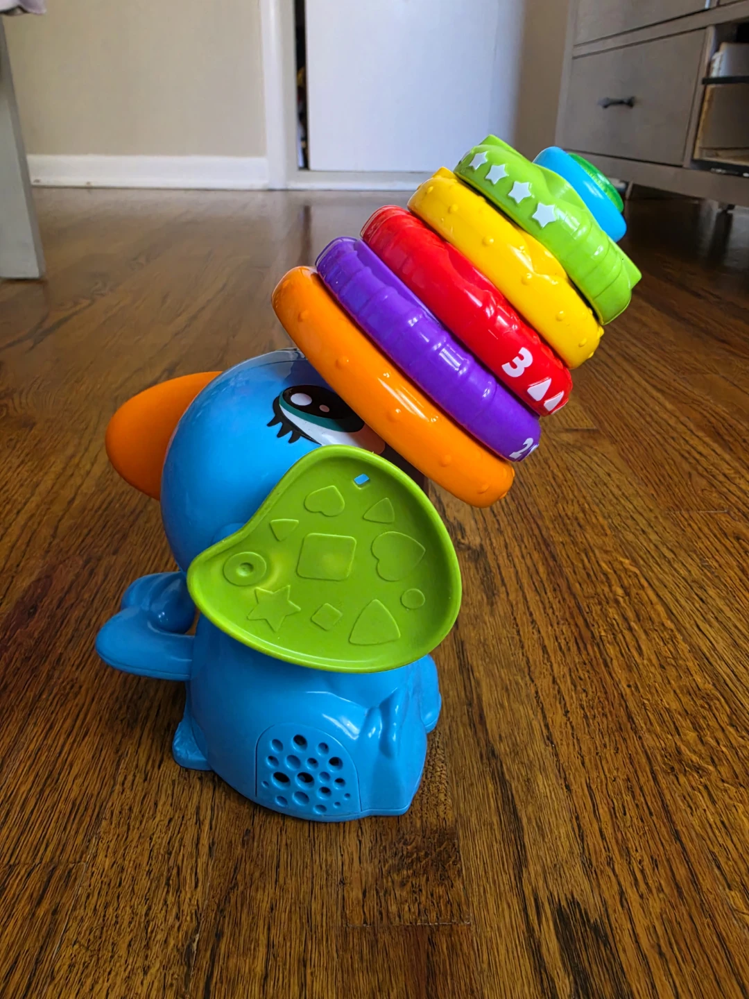 Interactive Musical Elephant Stacking Toy - photo 2