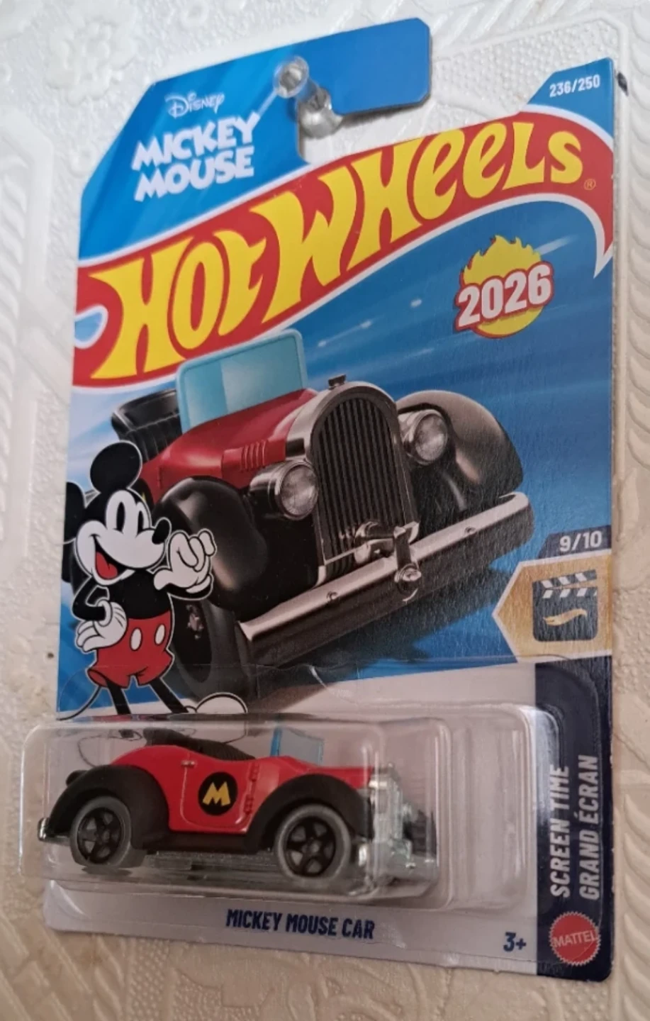 Hot Wheels Disney Mickey Mouse Car