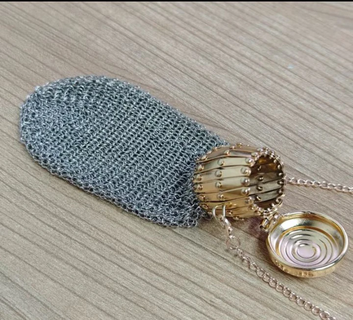 Vintage inspired Chainmail Coin Pouch