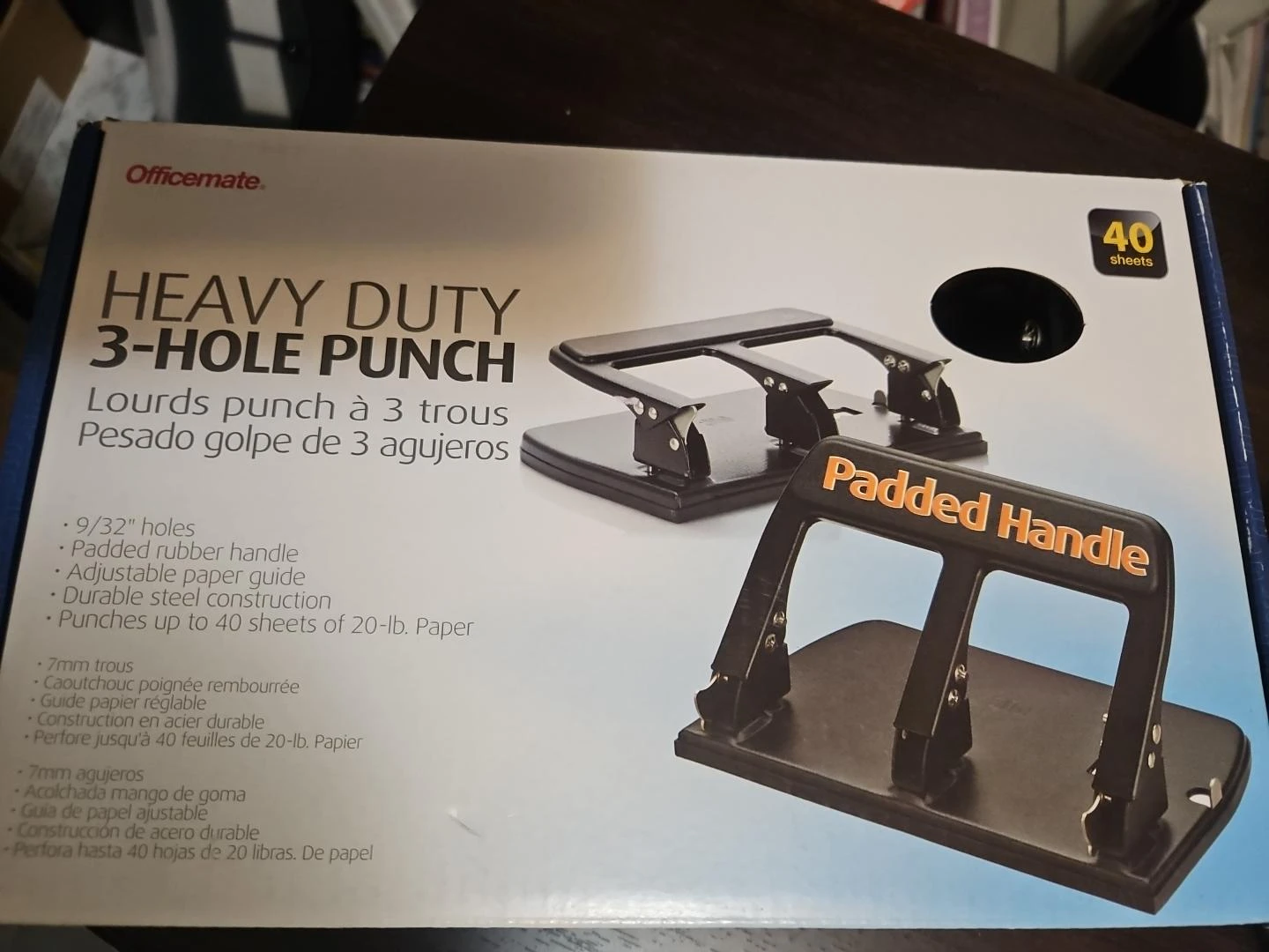 Heavy Duty 3-Hole Punch – Like New
