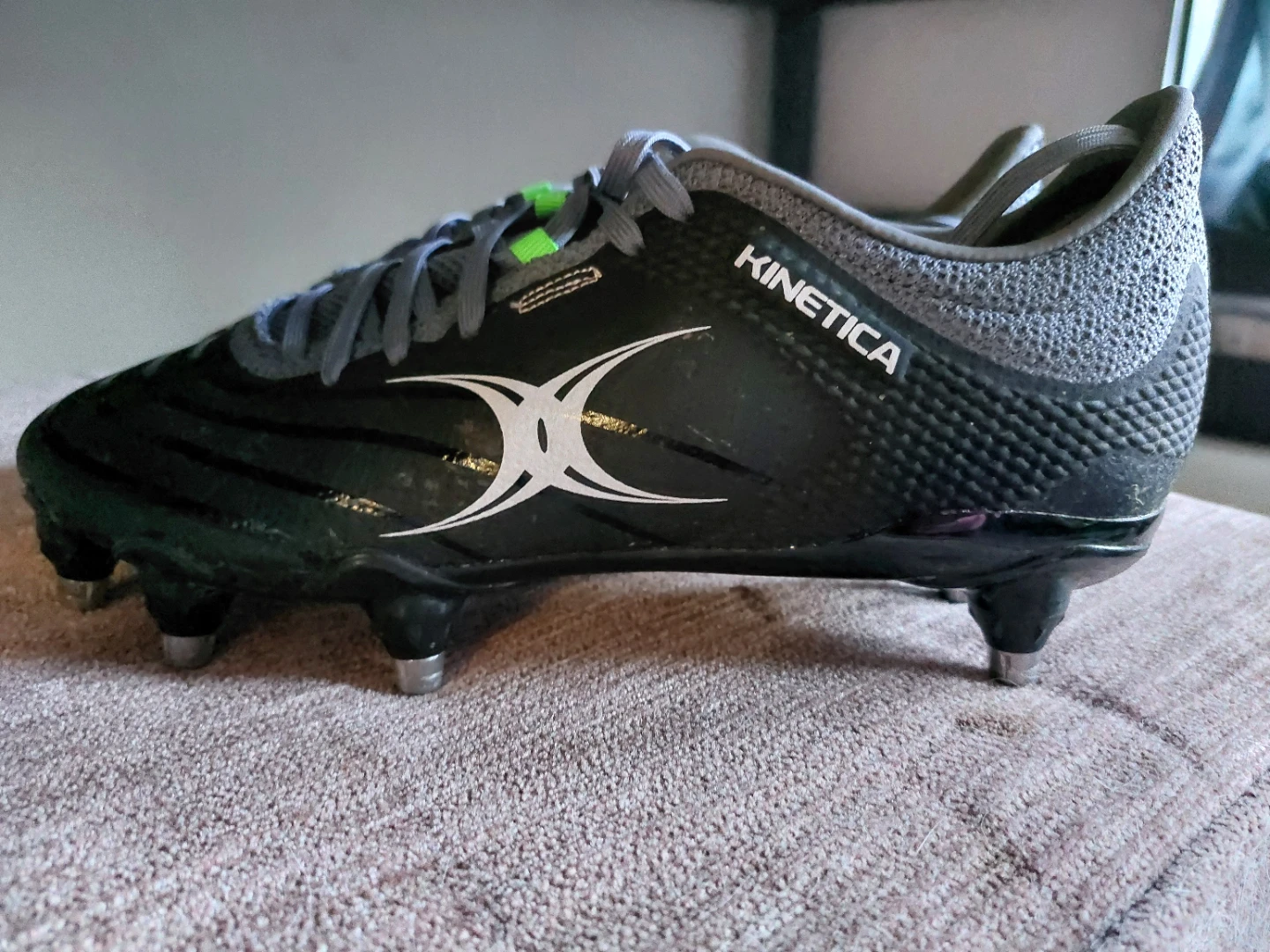 Gilbert Kinetica Rugby Boots Size 8.5 US - photo 2