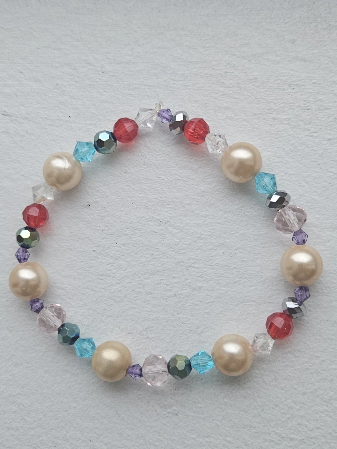 Multicoloured Bead Bracelet