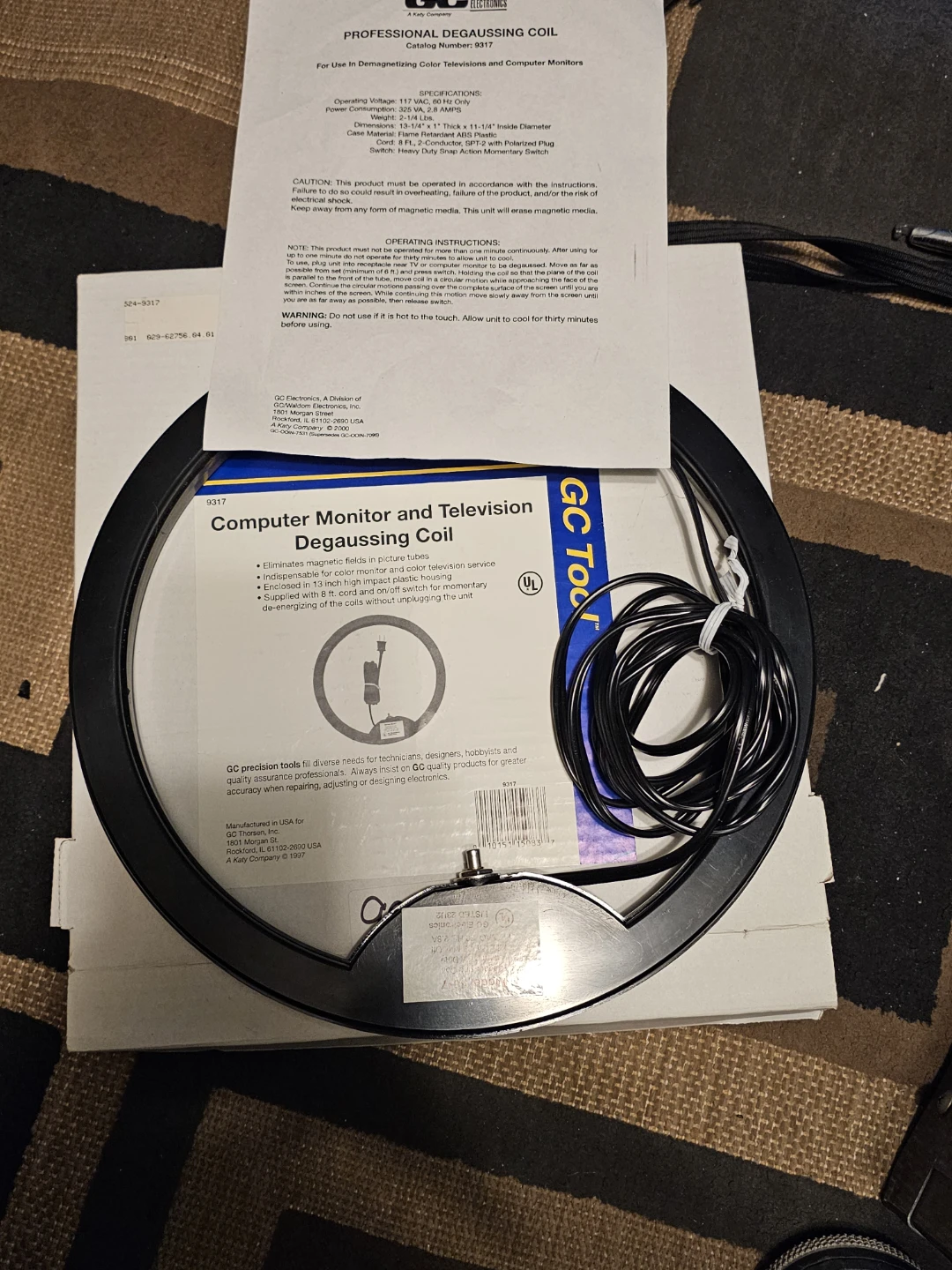 GC Electronics Professional Degaussing Coil 9317 - photo 4
