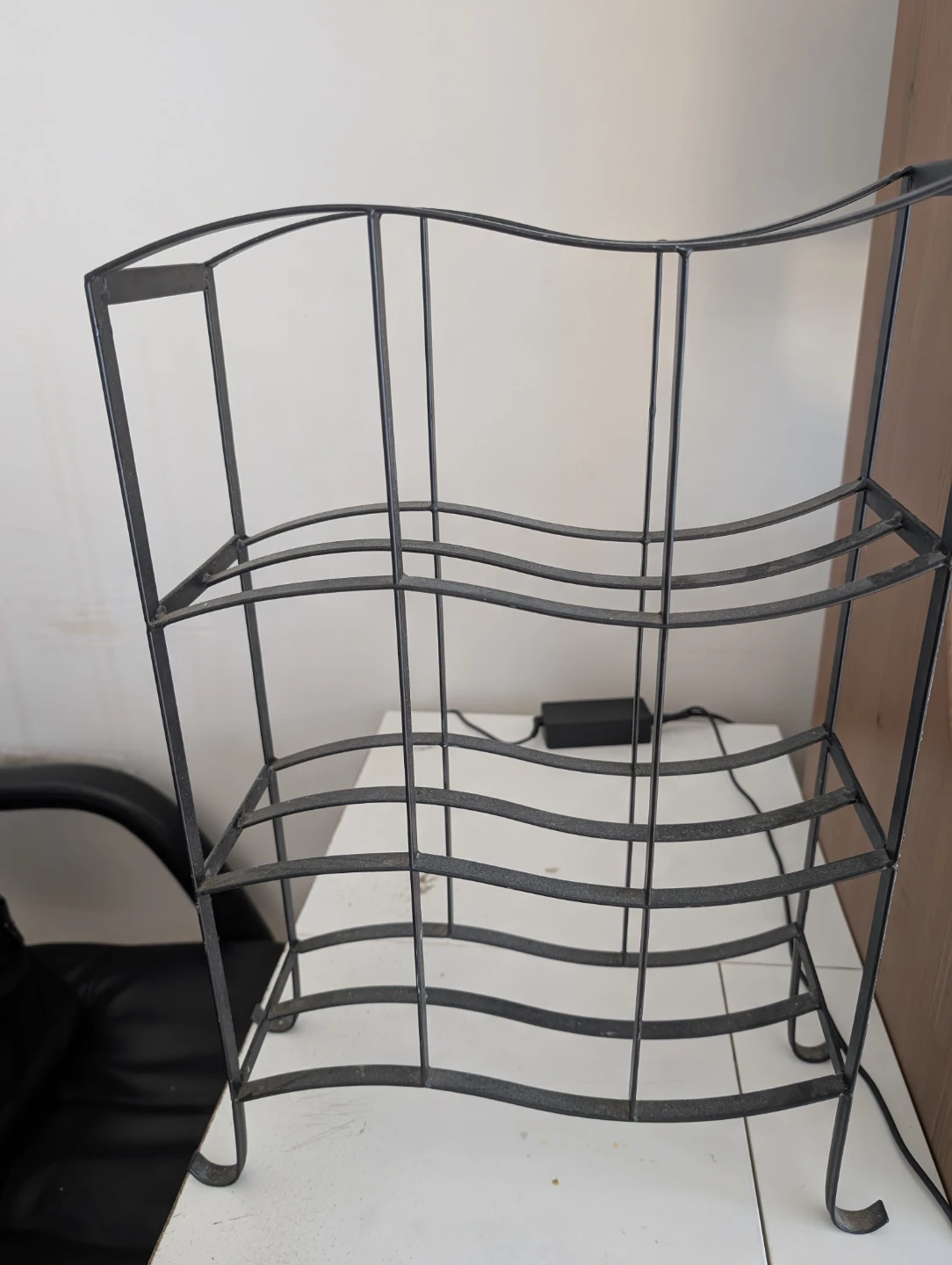 Vintage countertop Wine Rack