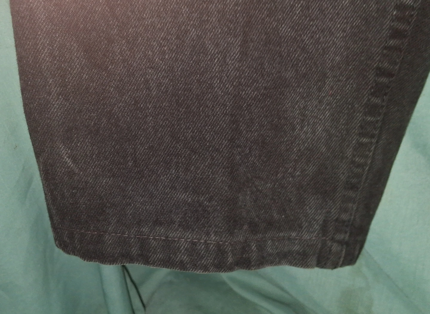 Black Vintage Levis 550 Relaxed Fit Tapered Leg Jeans - photo 3
