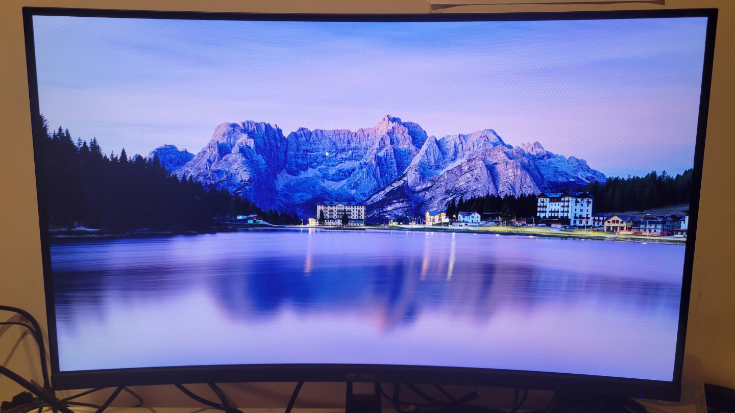 CRUA 27" Curved Gaming Monitor,