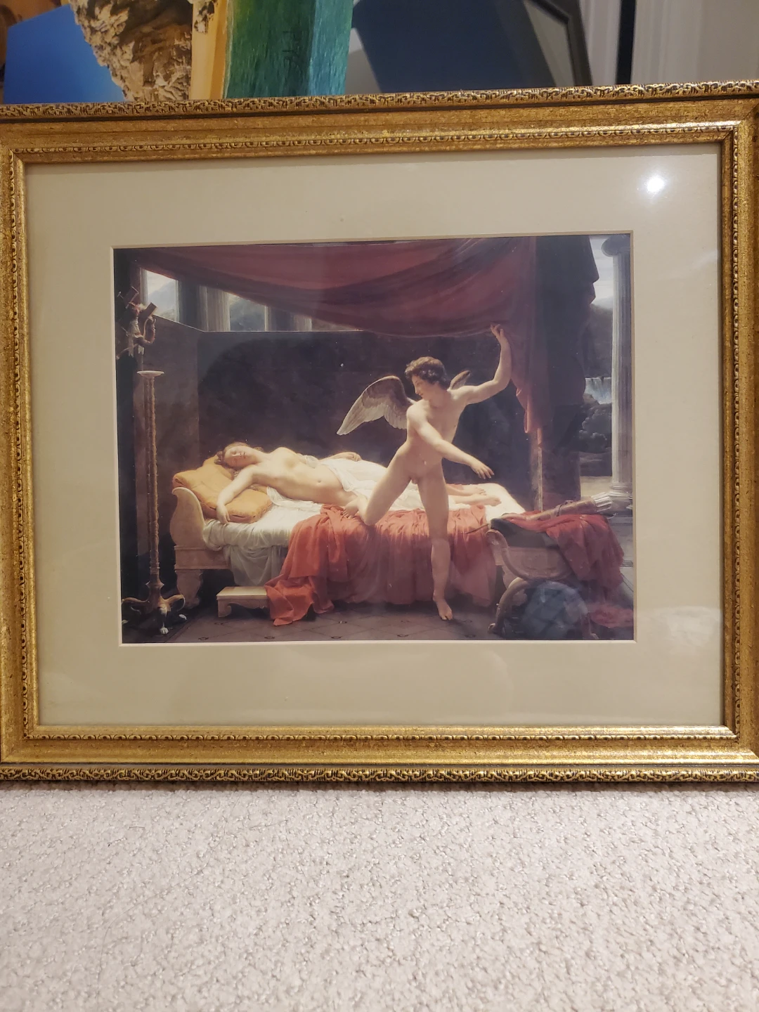 Two Framed Classical Art Prints