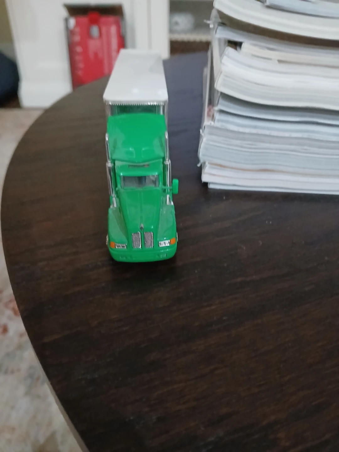 Green Car-Go Transporters Toy Semi-Truck - photo 2