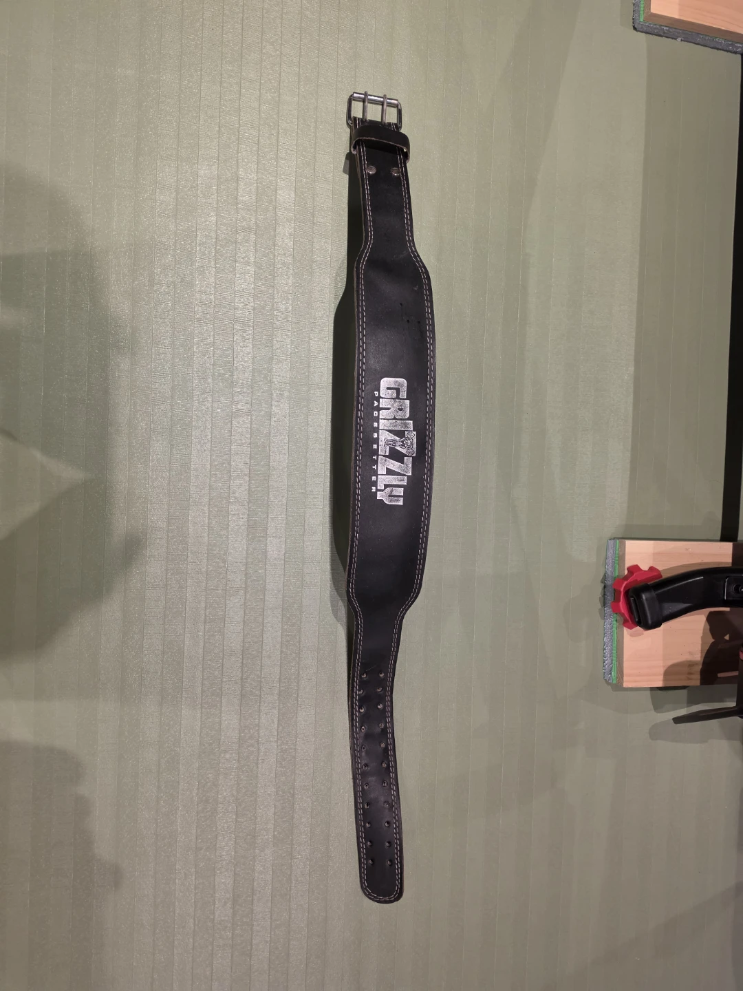 Grizzly Pacesetter weightlifting belt
