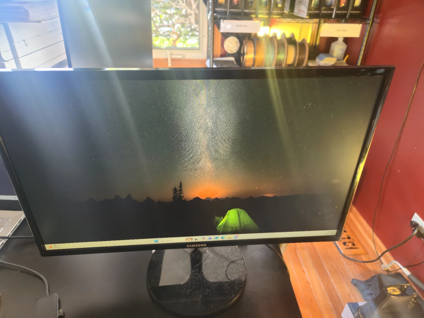 Samsung 24" Full HD LED Computer Monitor – Tested & Working - photo 2