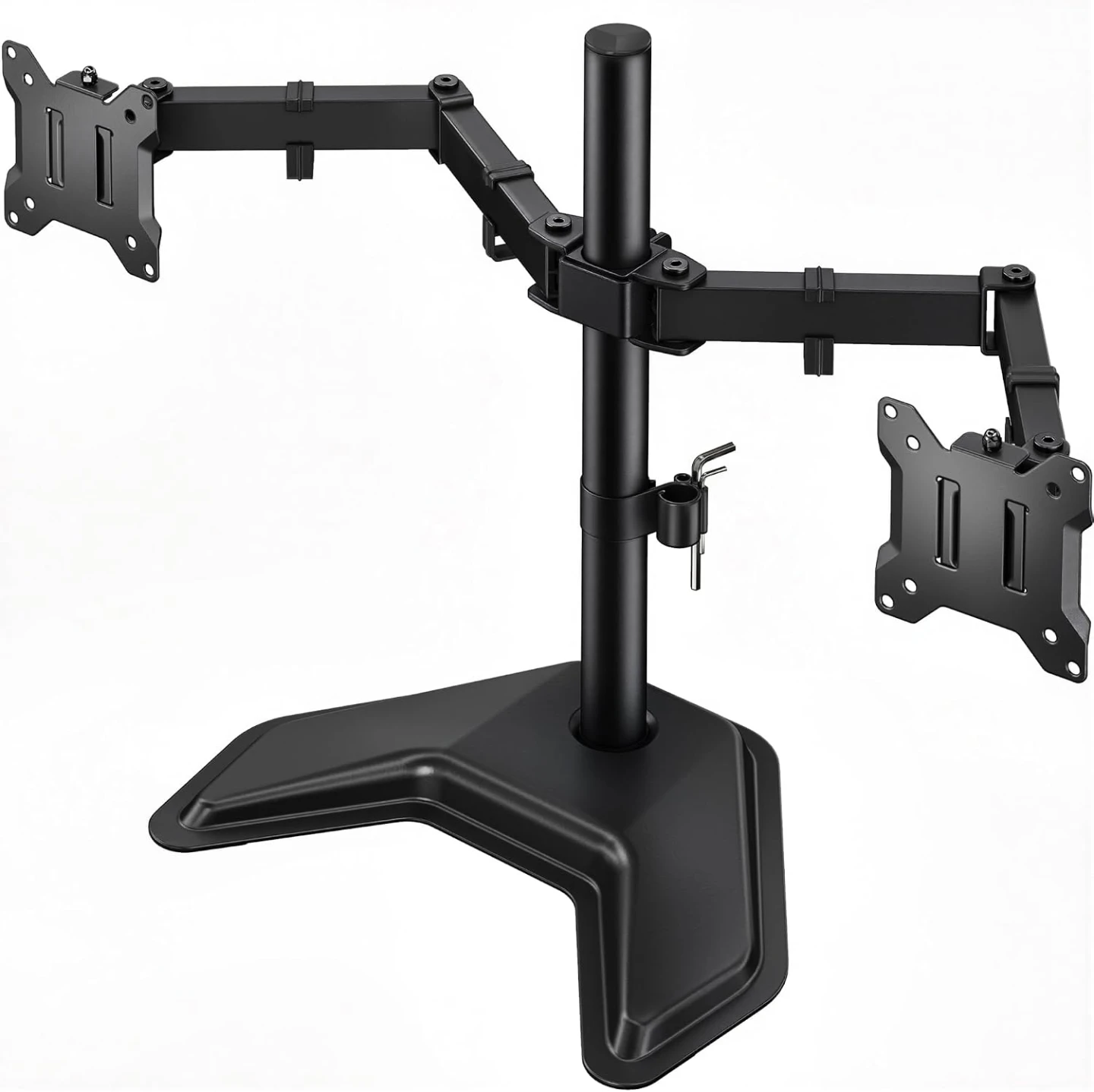 Heavy-duty monitor stand (holds two screens)