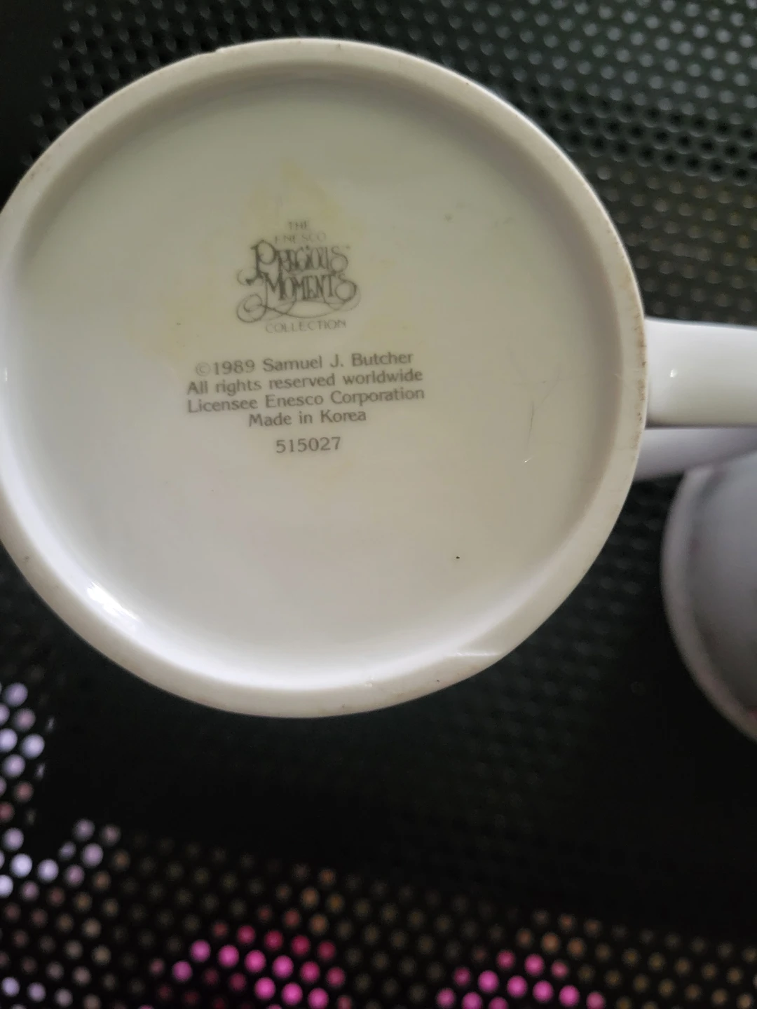 Set of 4 Precious Moments Collection Mugs