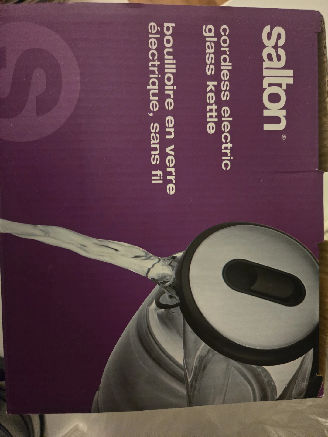 Salton Cordless Electric Glass Kettle (1.7L) - photo 4
