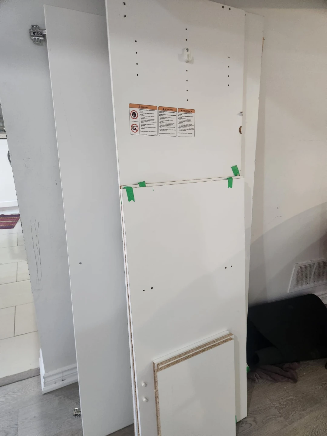 IKEA KLEPPSTAD Wardrobe with 3 doors