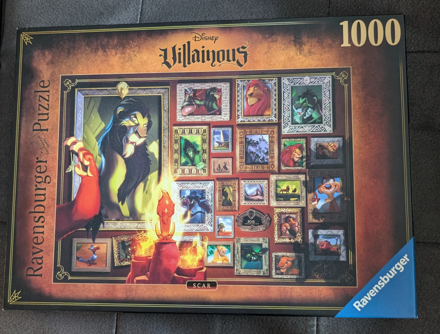 New & Sealed Ravensburger Disney Lion King 1000pc Puzzle