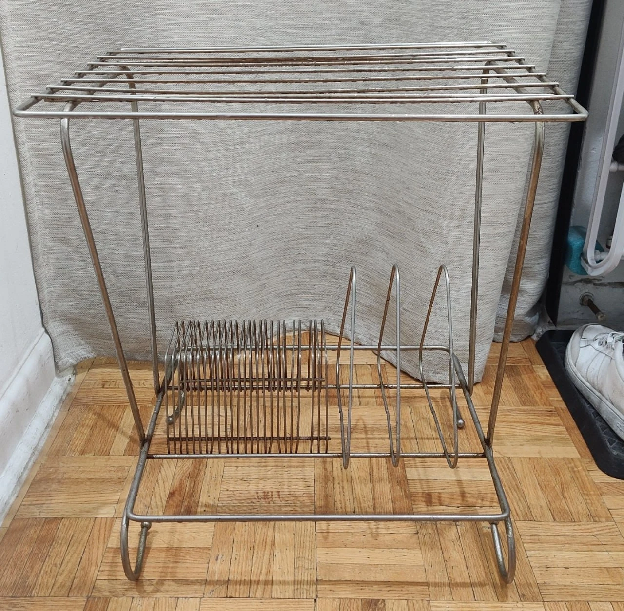 Vintage Mid-Century Vinyl Record Stand / Side Table - photo 4