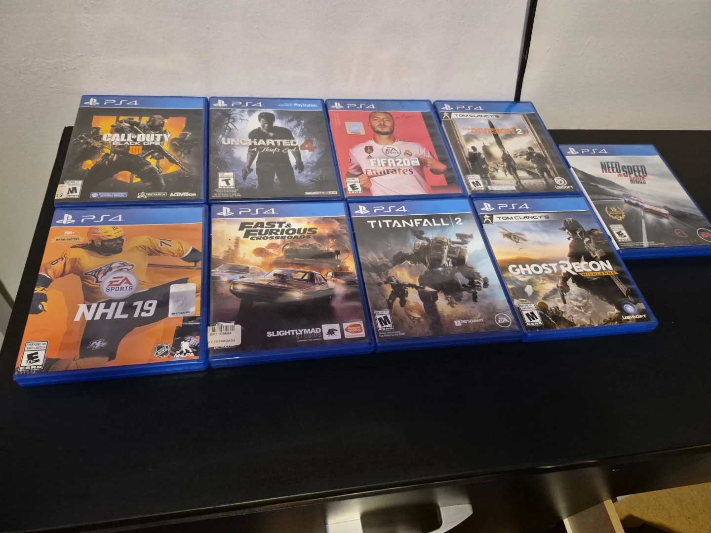 9 PlayStation 4 Games Assorted Titles
