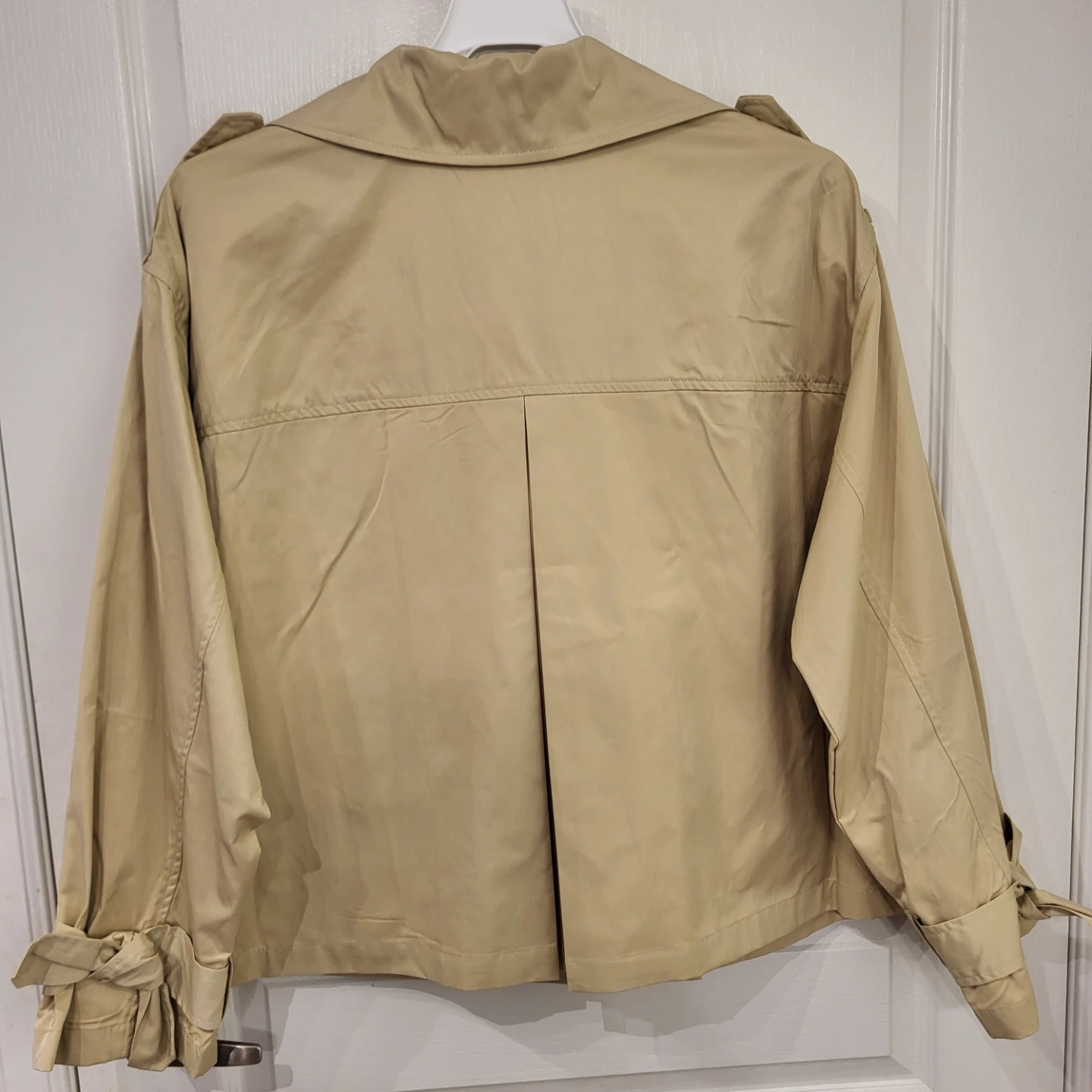 Lane Bryant Beige Trench Jacket - photo 4