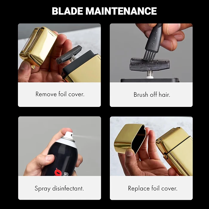 BaBylissPRO FoilFX Cord Cordless Metal Double Foil Shaver - photo 4
