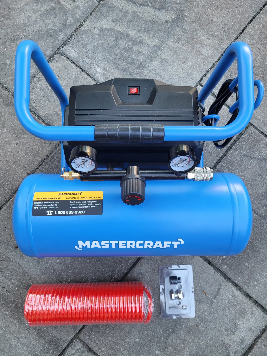 Mastercraft 2-Gallon Portable Air Compressor Kit - photo 4