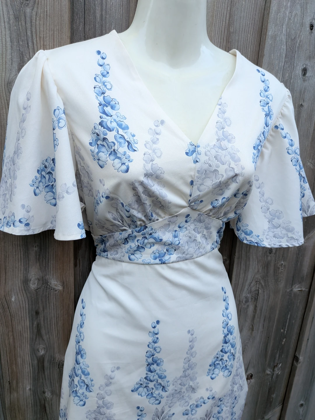 Vintage Floral Print Dress size Small/Medium - photo 2