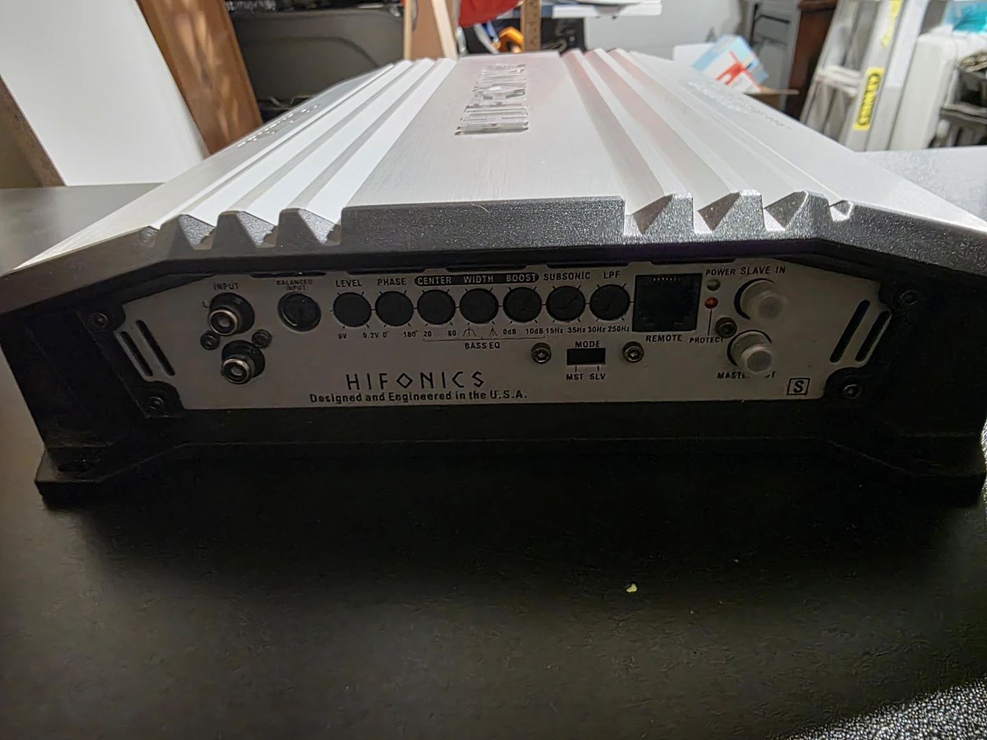 Class D car stereo amplifier  2000 watts, Hifonics Brutus - photo 3