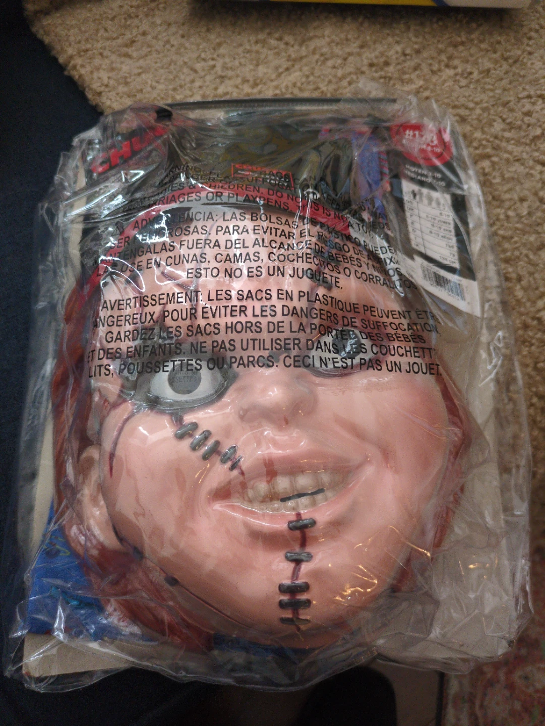 Chucky Costume Medium 8-10 - photo 2
