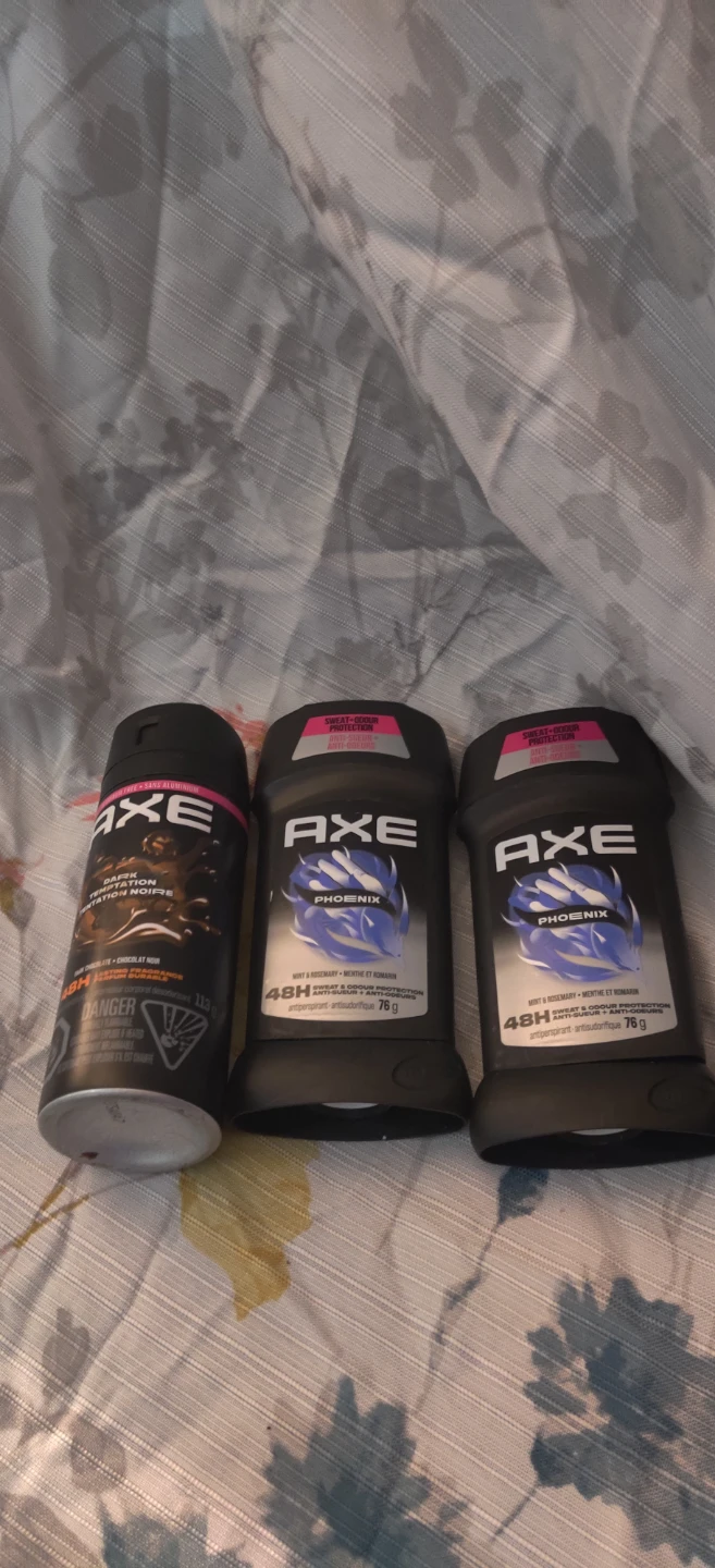 Axe Deodorant and Antiperspirant Bundle