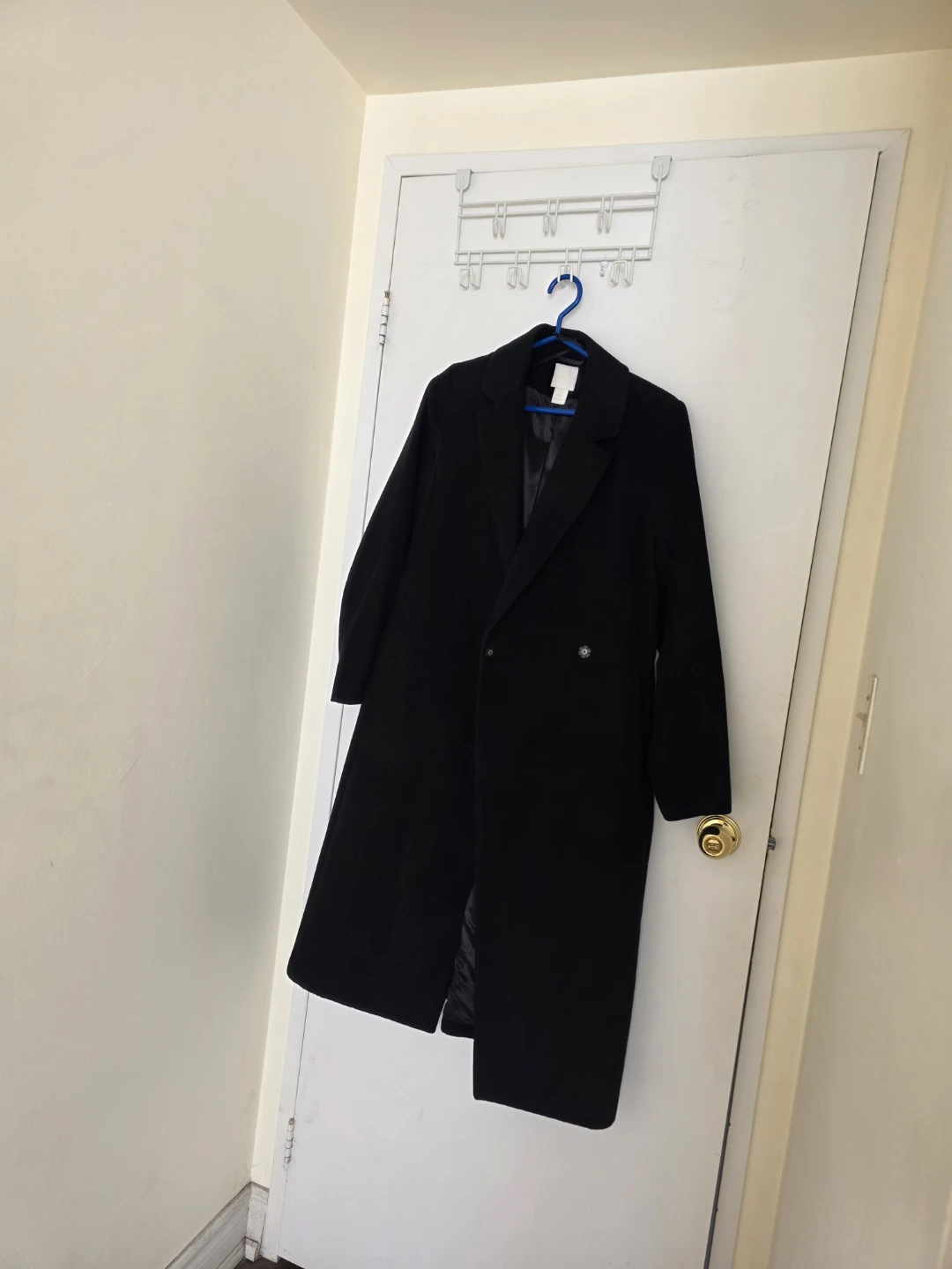 H&M Black Long Coat - photo 2