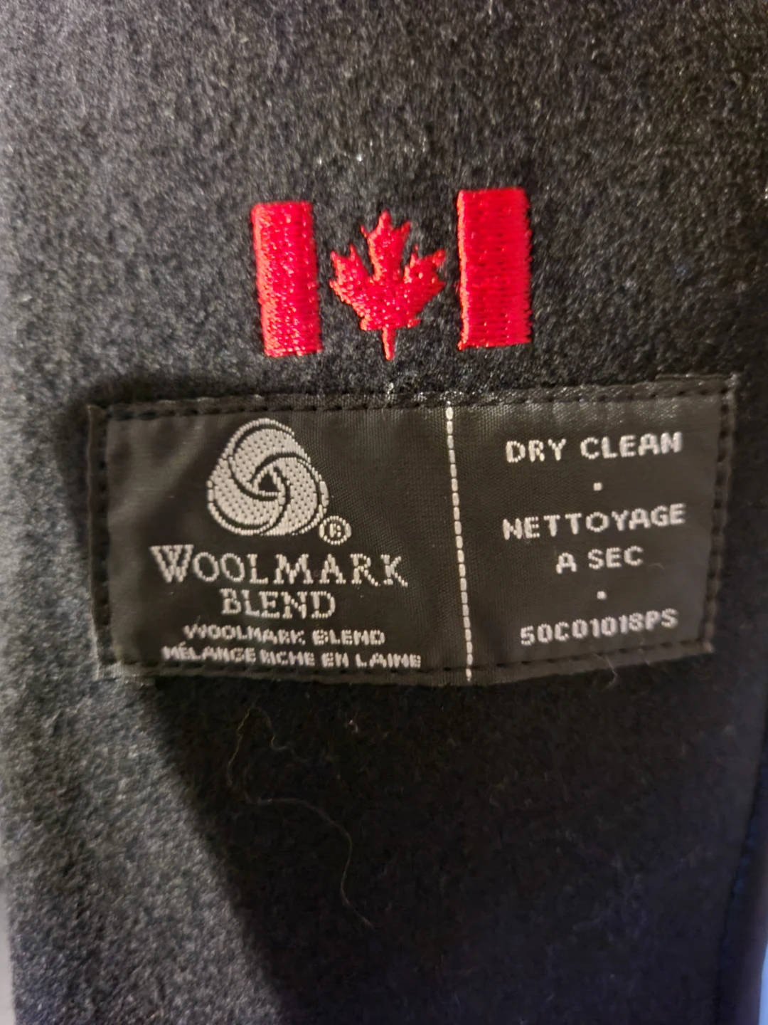 Le Château Black Woolmark Blend Coat XL - photo 4