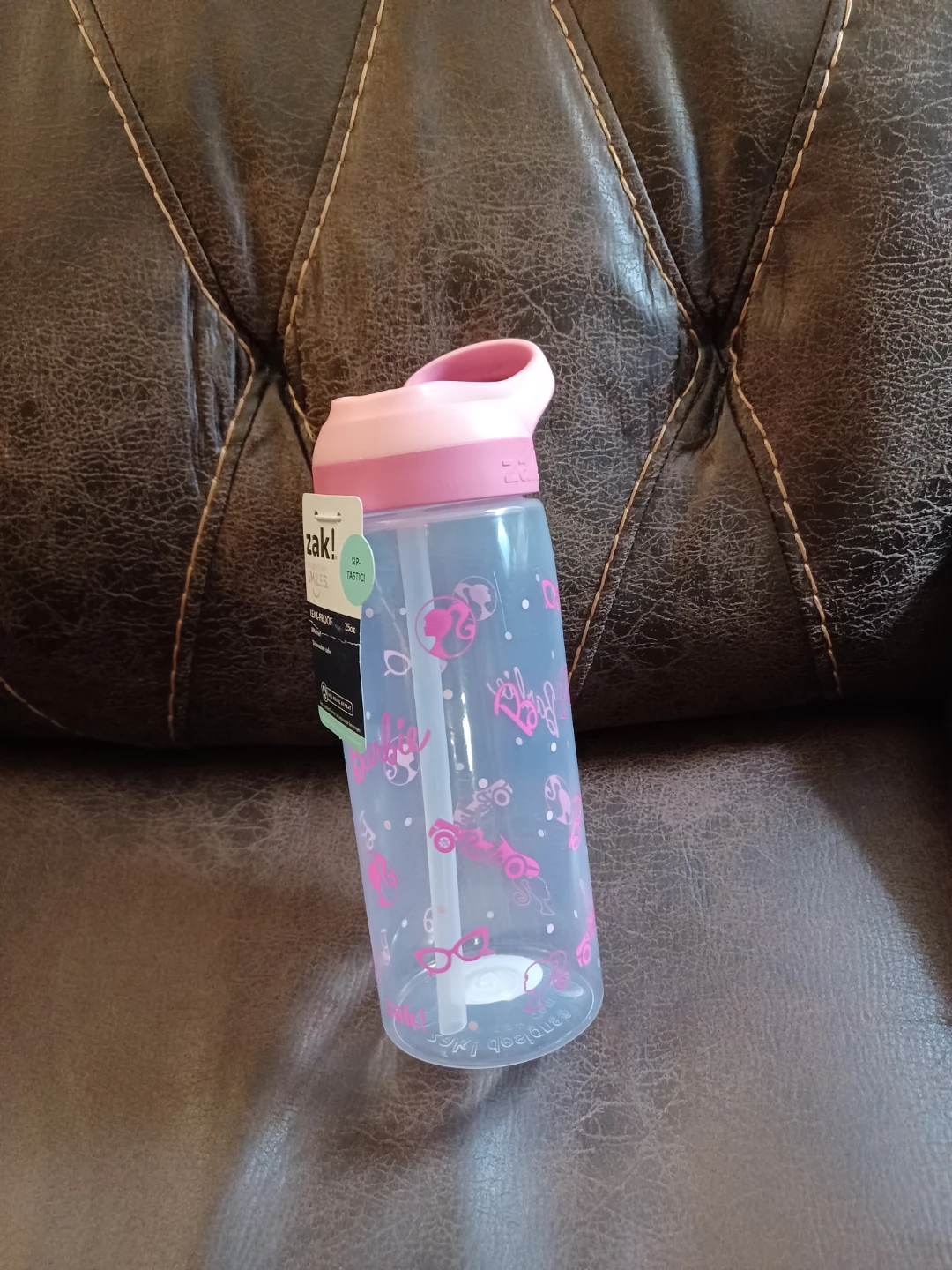 Zak! Designs Barbie Water Bottle