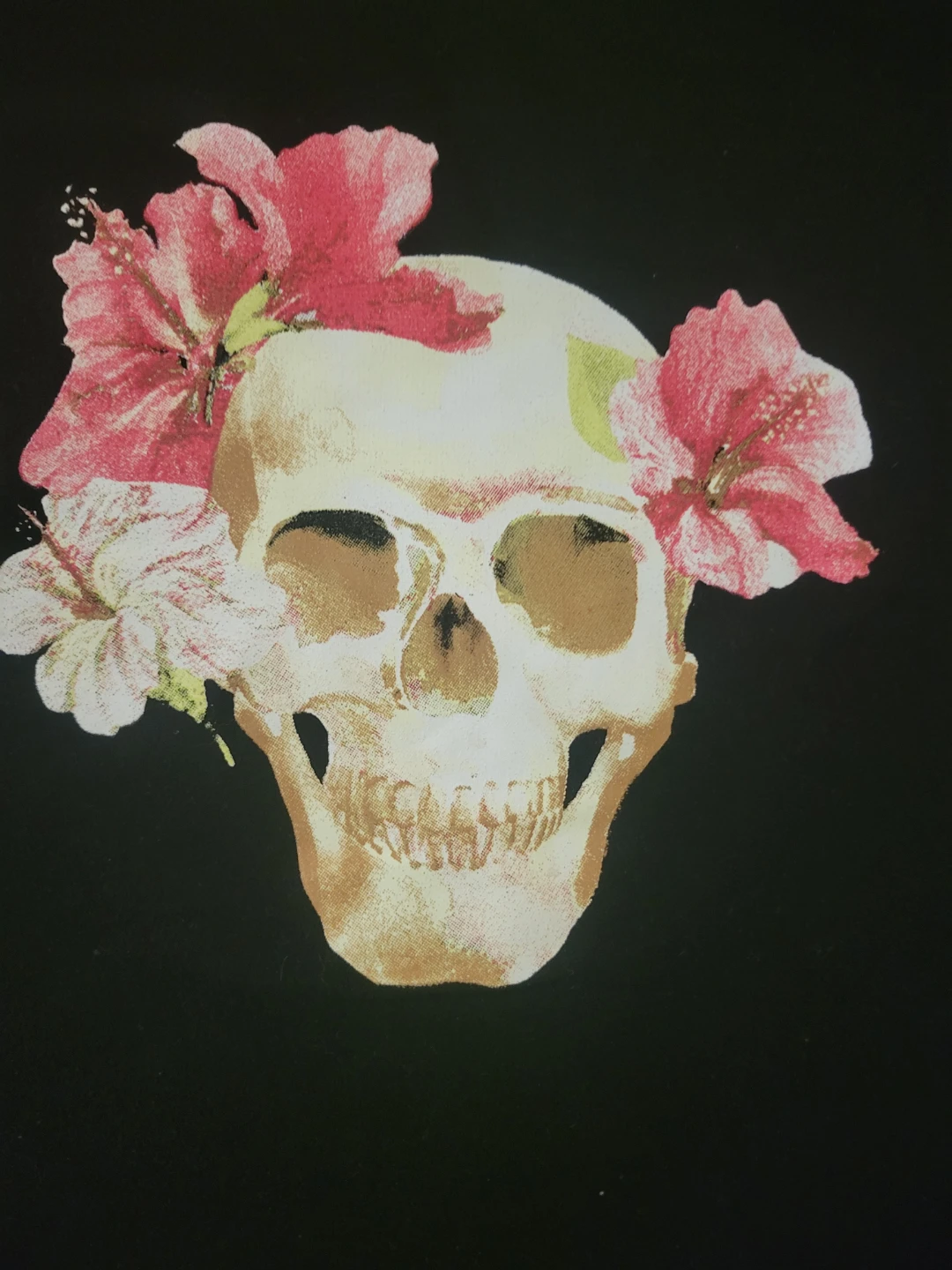 No Boundaries Skull Floral Tank Top - photo 3