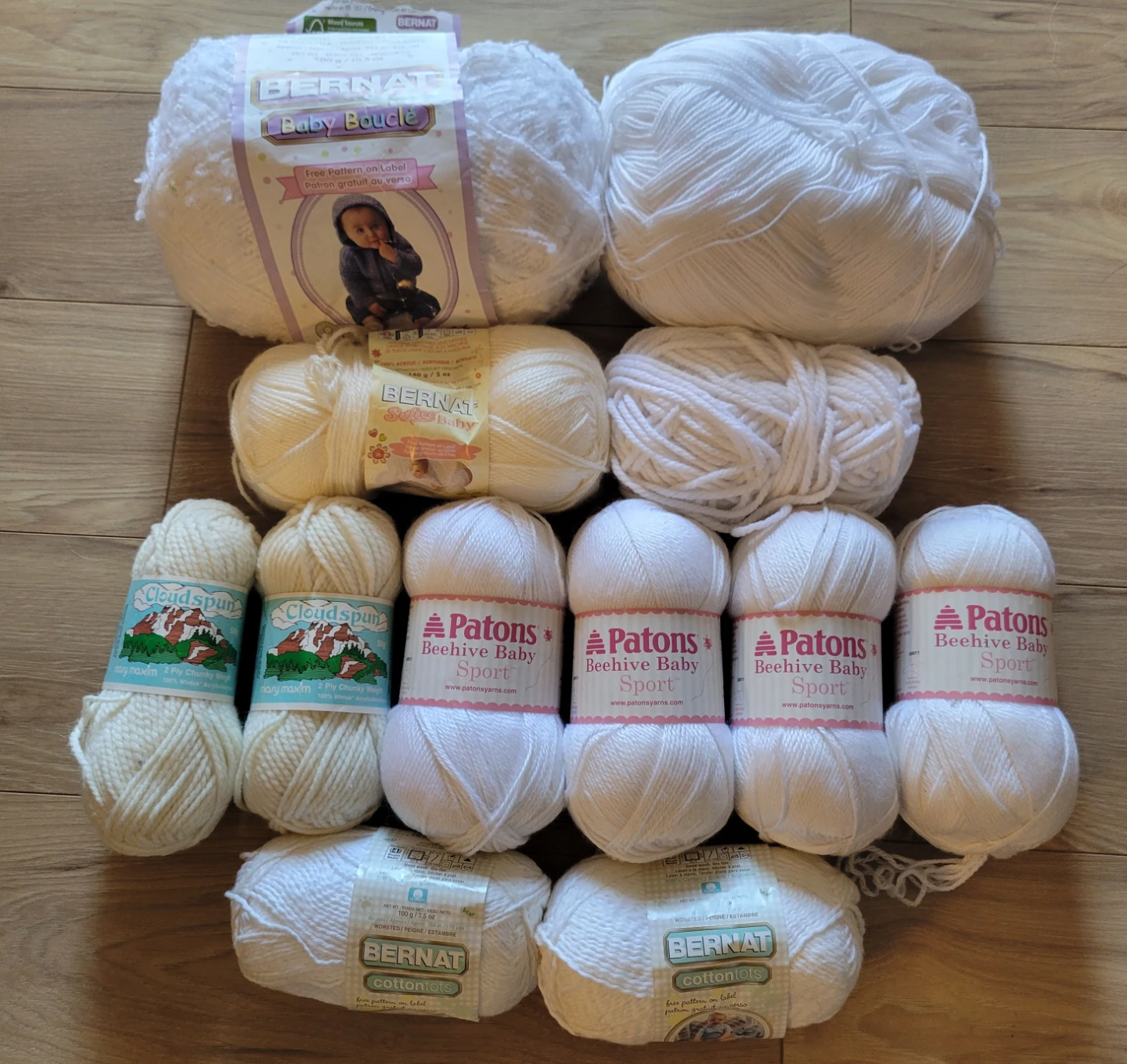 Assortment of yarn