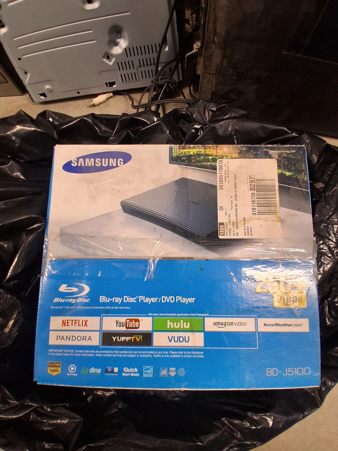 Samsung Blu-ray and DVD Player Model BD-J5100