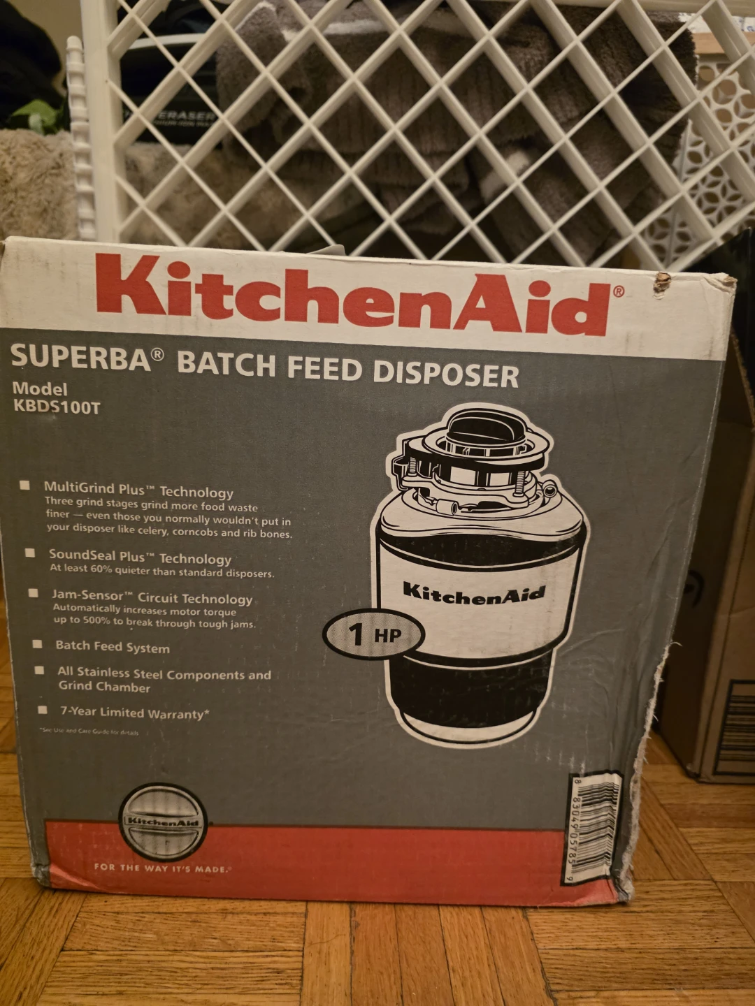 KitchenAid Superba Batch Feed Disposer KBDS100T