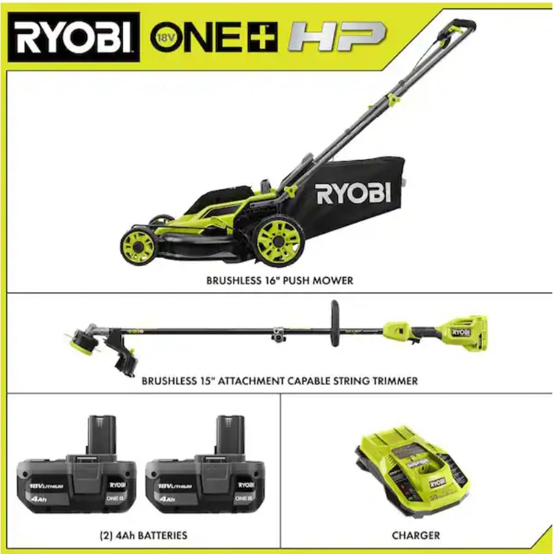 The RYOBI 18V ONE+ HP Brushless 16" - photo 3