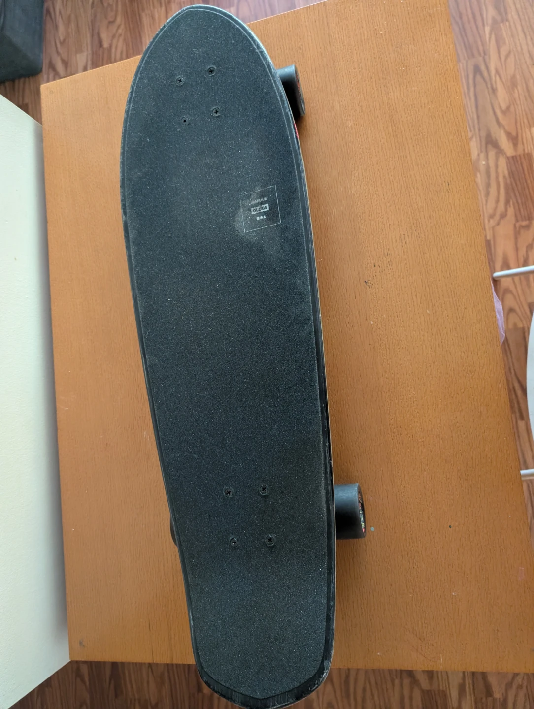 Globe Cruiser Skateboard with Mushroom Art - photo 3