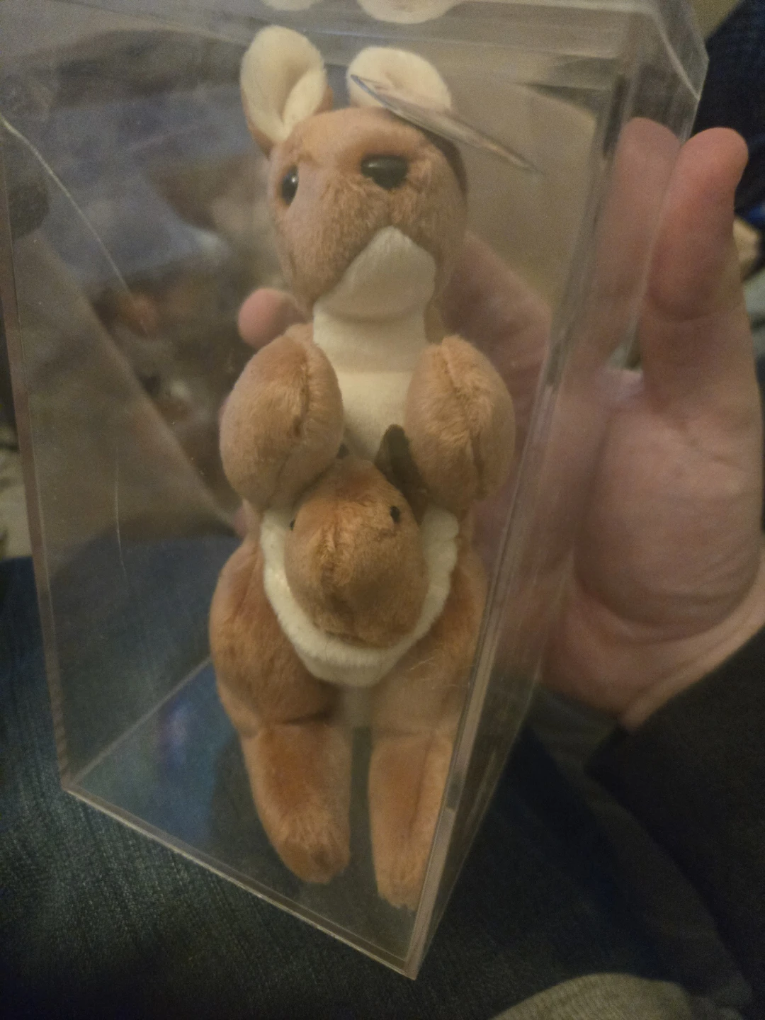 Ty Beanie Baby Pouch Kangaroo