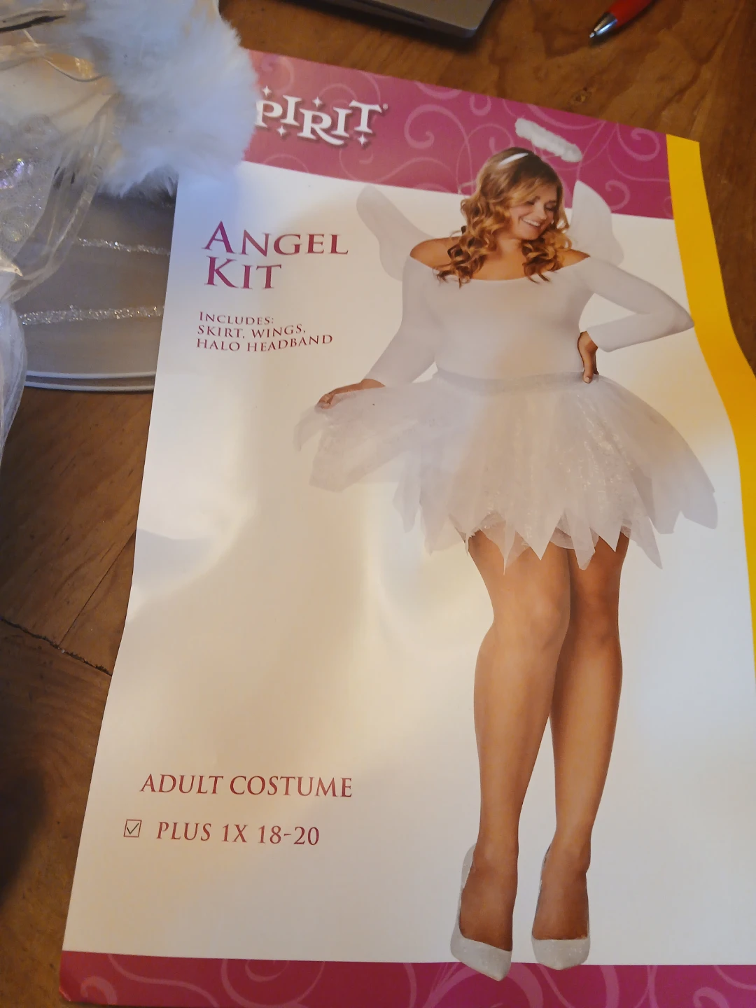 Spirit Halloween Angel Kit Plus 1X 18-20