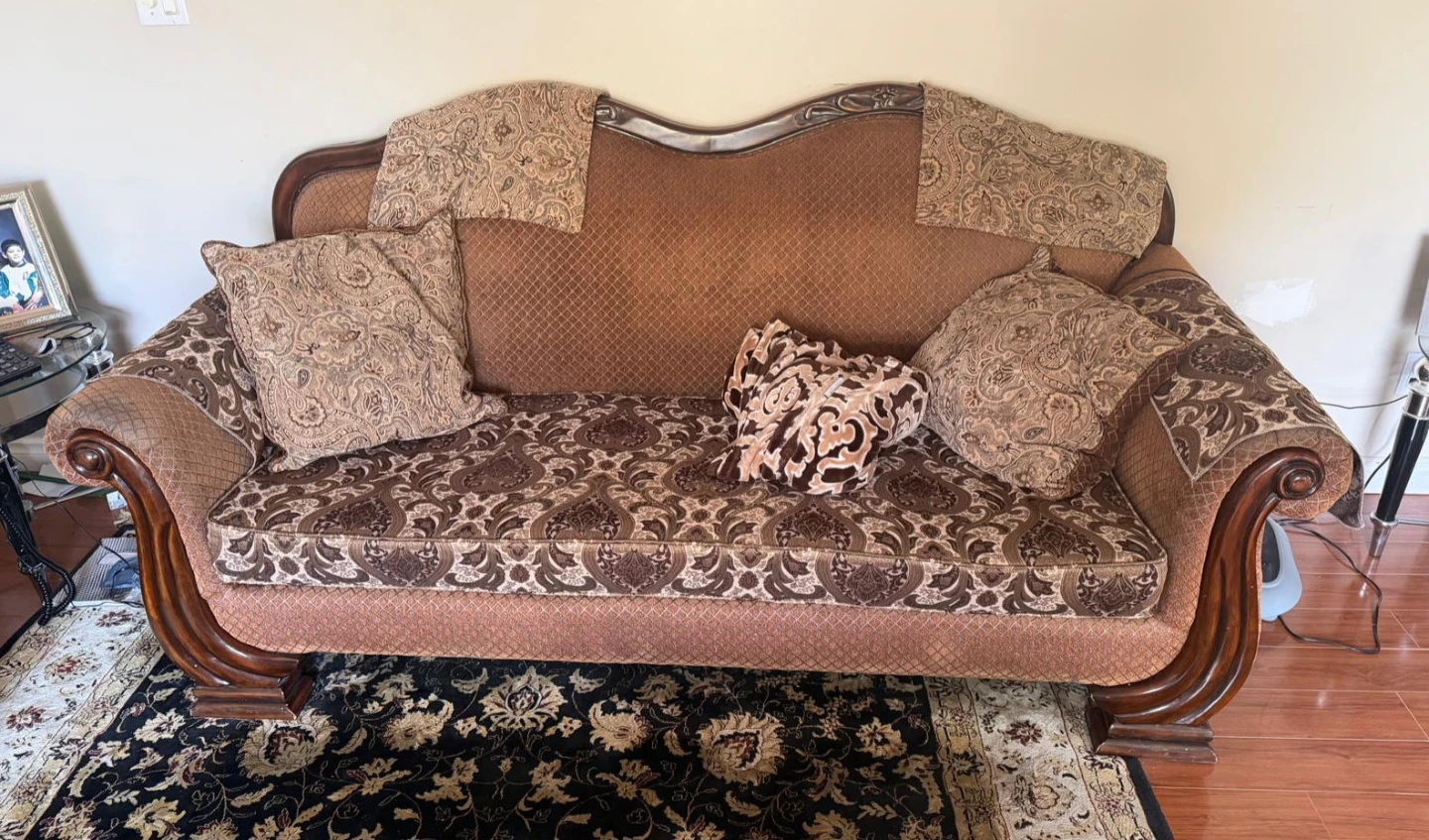 Classic Brown Loveseat - photo 2
