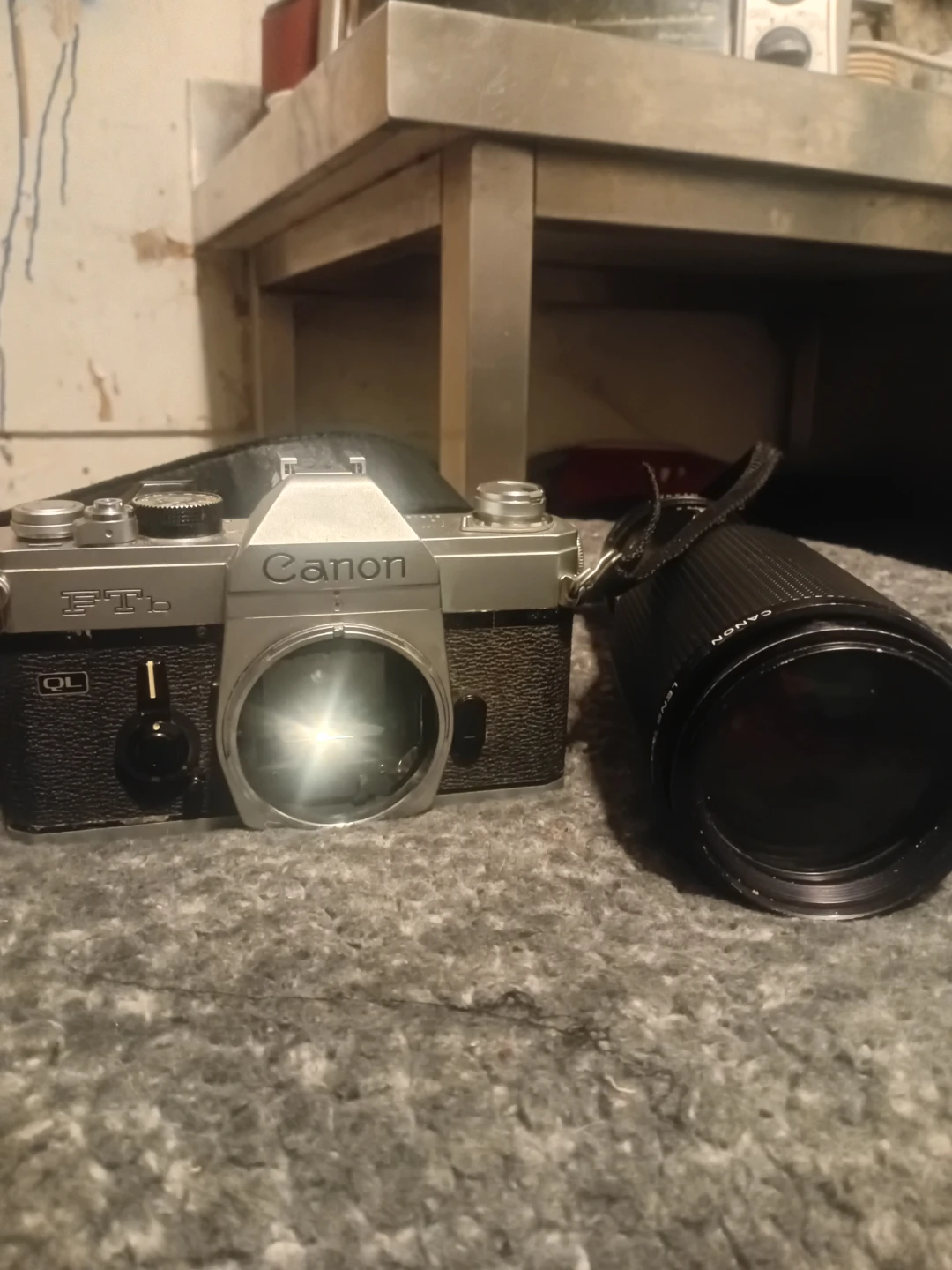 Canon FTb SLR Camera with 100-300mm Lens - photo 4