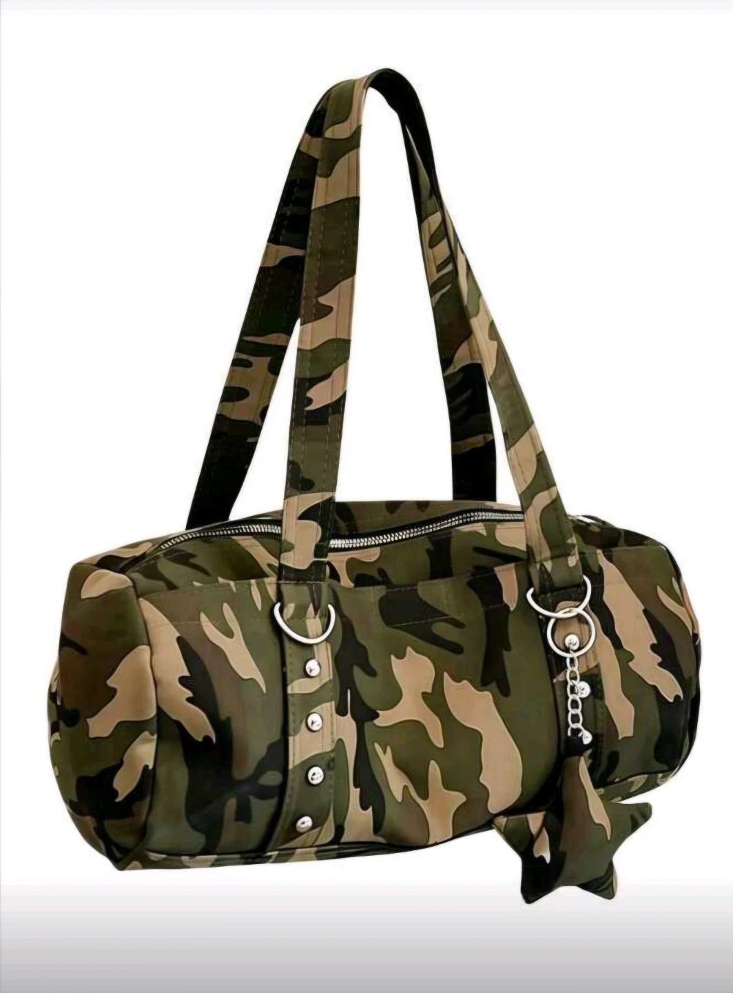Brand New Small Camo Duffel Bag